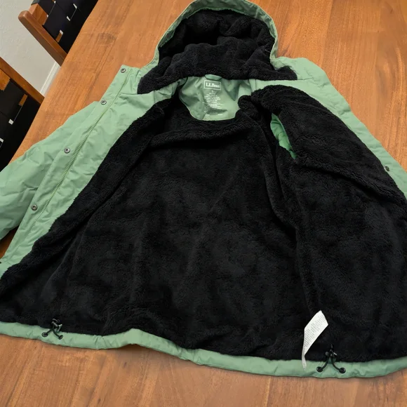 L.L. Bean Olive Green Jacket - Picture 5 of 6